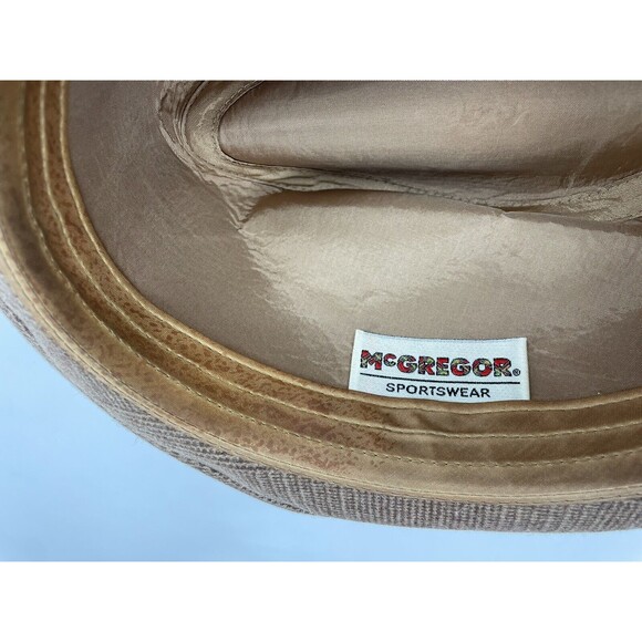 McGregor Sportwear men's hat made in USA color Brown Workers Union size 7 3/8 - Picture 6 of 10